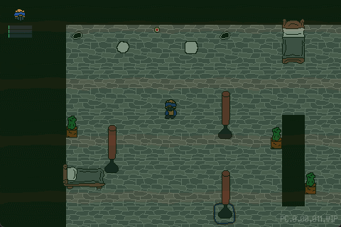 Beds behaving like punching bags with lock-on chaining